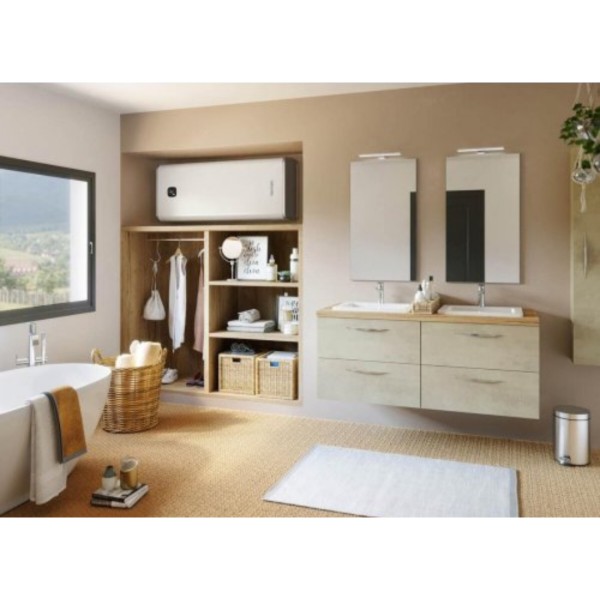 Фото - Водонагреватель Atlantic Vertigo Steatite WI-FI 120 ES-MP1002F250 (2250W) white
